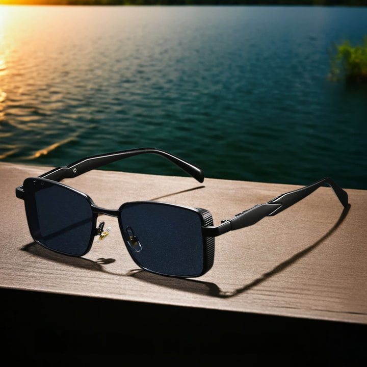Square Alloy Sunglasses