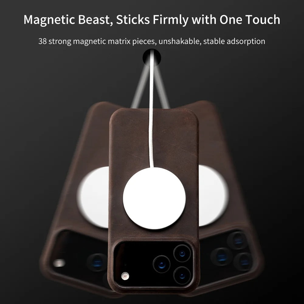 Handcrafted Leather Case (iPhone 17 Series)