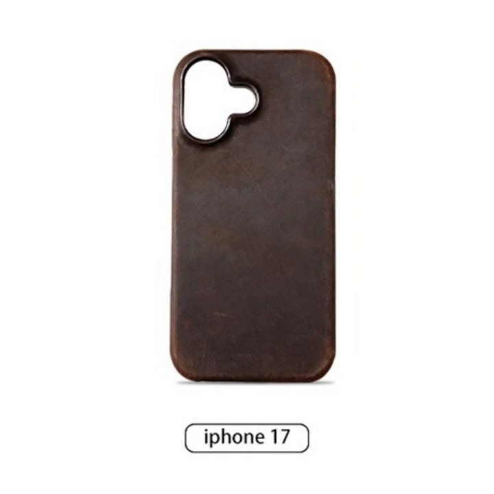 Handcrafted Leather Case (iPhone 17 Series)