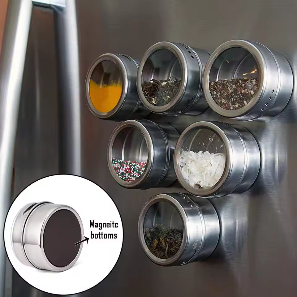 Magnetic Spice Jar Set