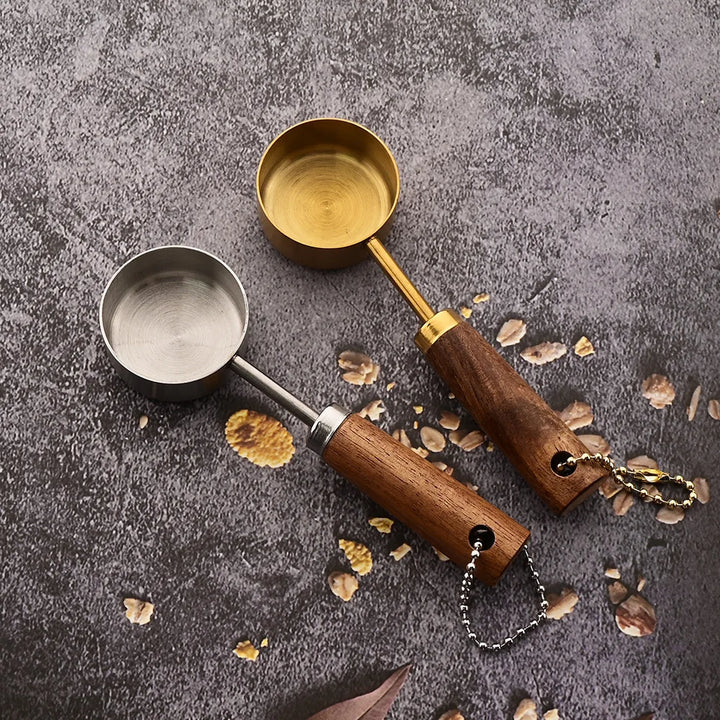 Gold Measuring Cups and Spoons