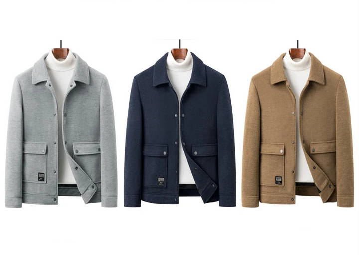 Wool Blend Overcoat