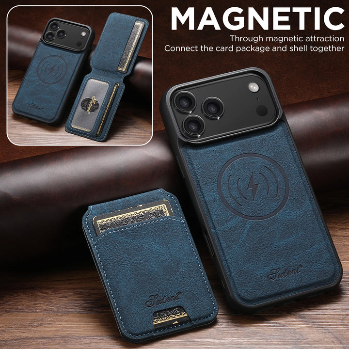 Leather Wallet Stand Case