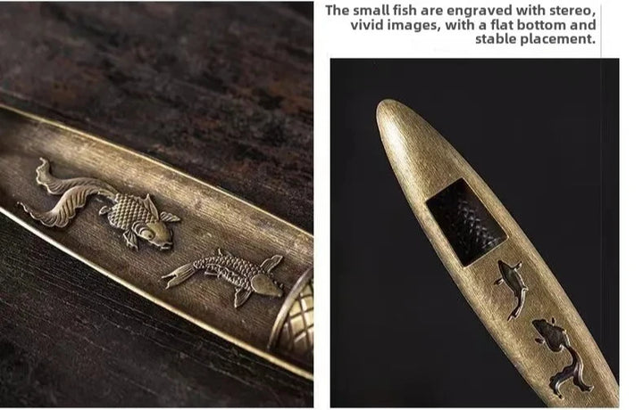 Japanese Fishing Incense Burner