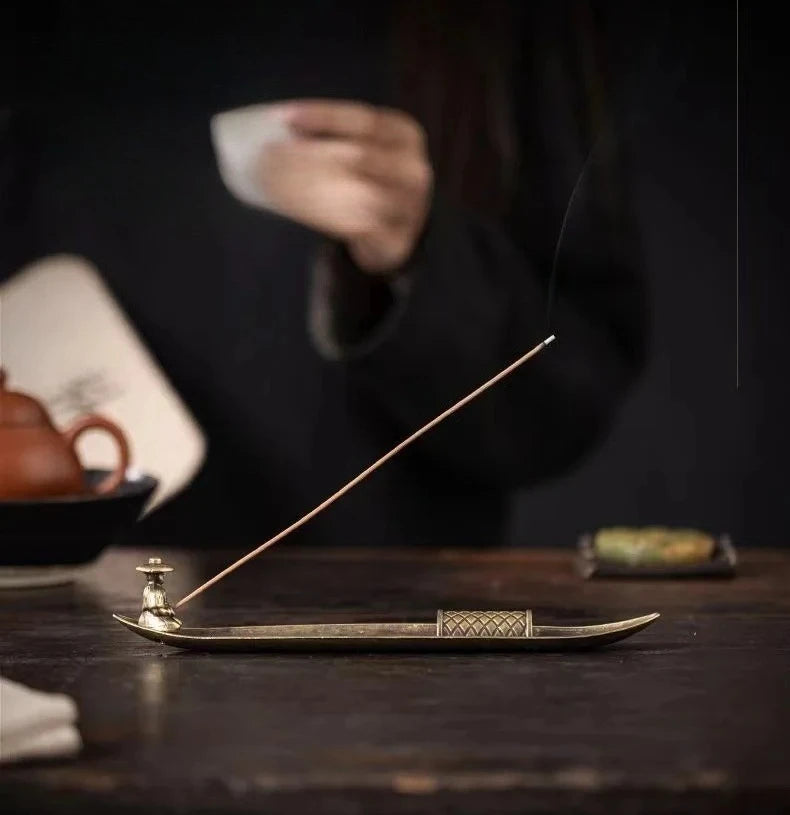 Japanese Fishing Incense Burner