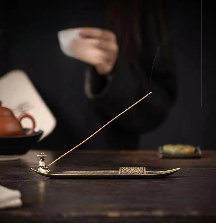 Japanese Fishing Incense Burner