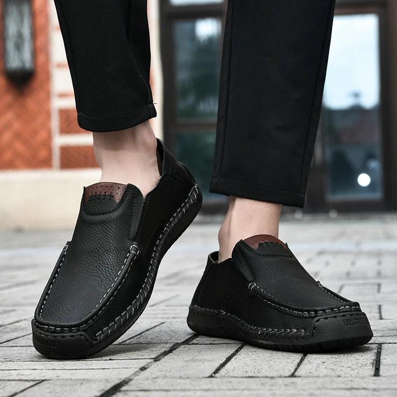 Handmade Leather Loafers