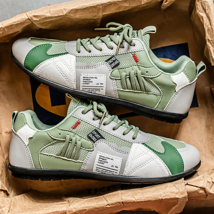 Rugged Leather Sneakers