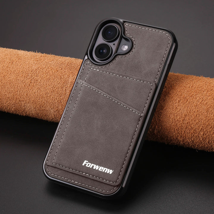 Leather Wallet Grip Case