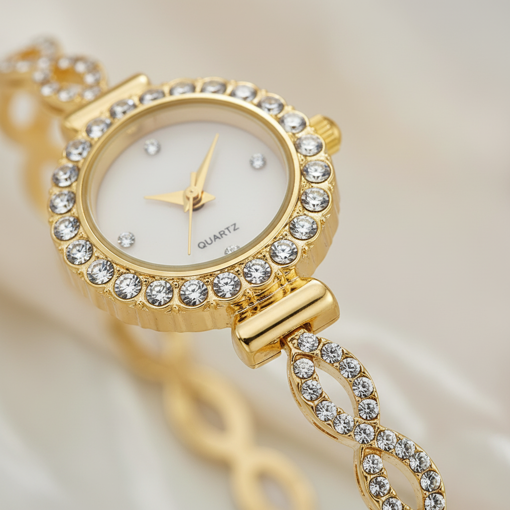 Celvéra Crystal Bracelet Watch
