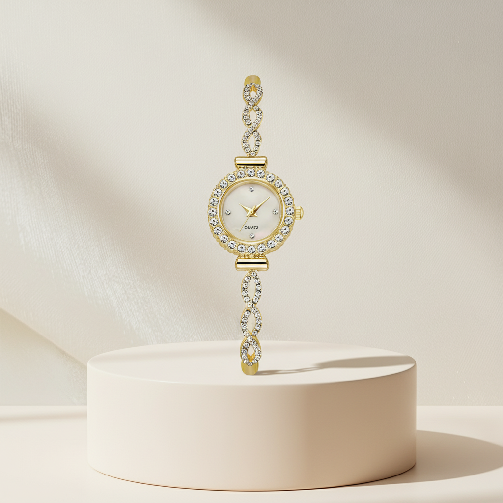 Celvéra Crystal Bracelet Watch