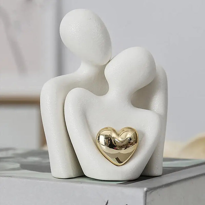 Abstract Couple Sculpture