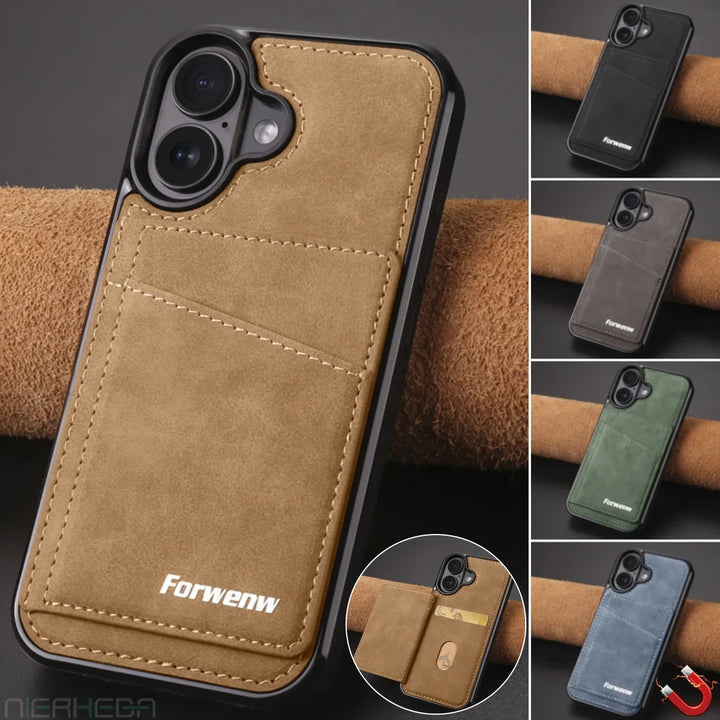 Leather Wallet Grip Case