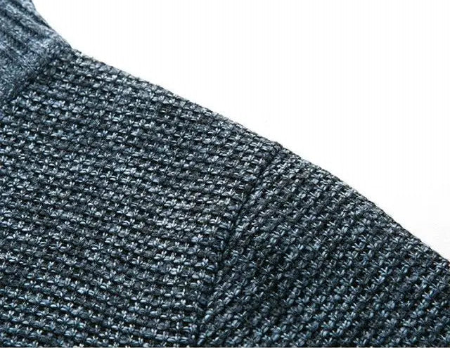 Patchwork Knit Jacket