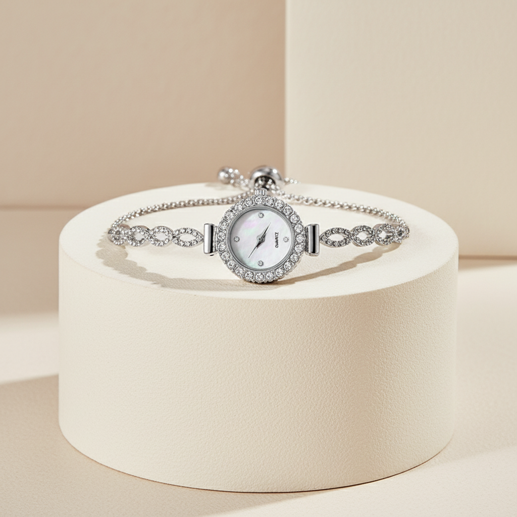 Celvéra Crystal Bracelet Watch