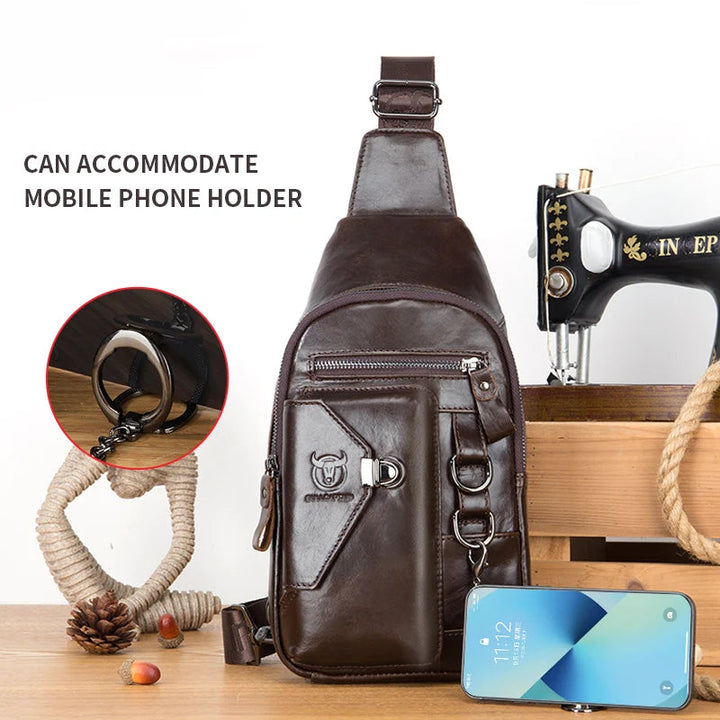 Genuine Leather Shoulder Bag