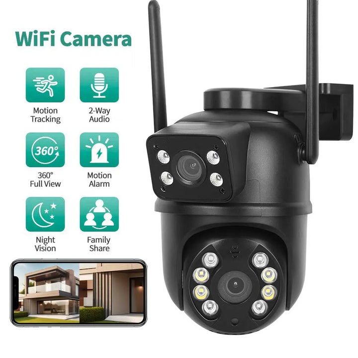 4K Dual-Lens Security Camera