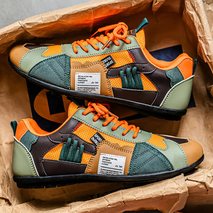 Rugged Leather Sneakers