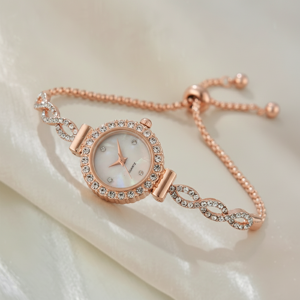 Celvéra Crystal Bracelet Watch