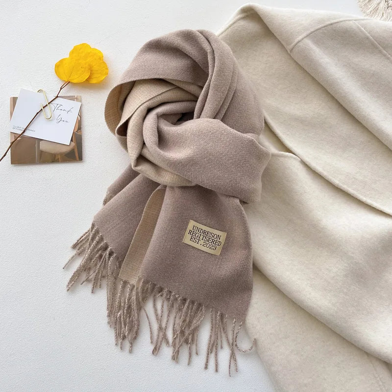 Faux Cashmere Scarf