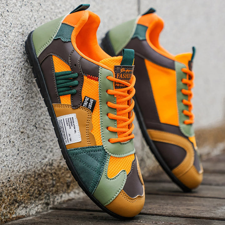 Rugged Leather Sneakers