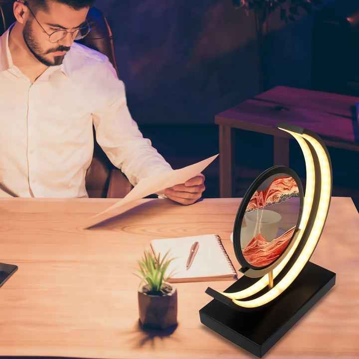 LED Moving Sand Lamp