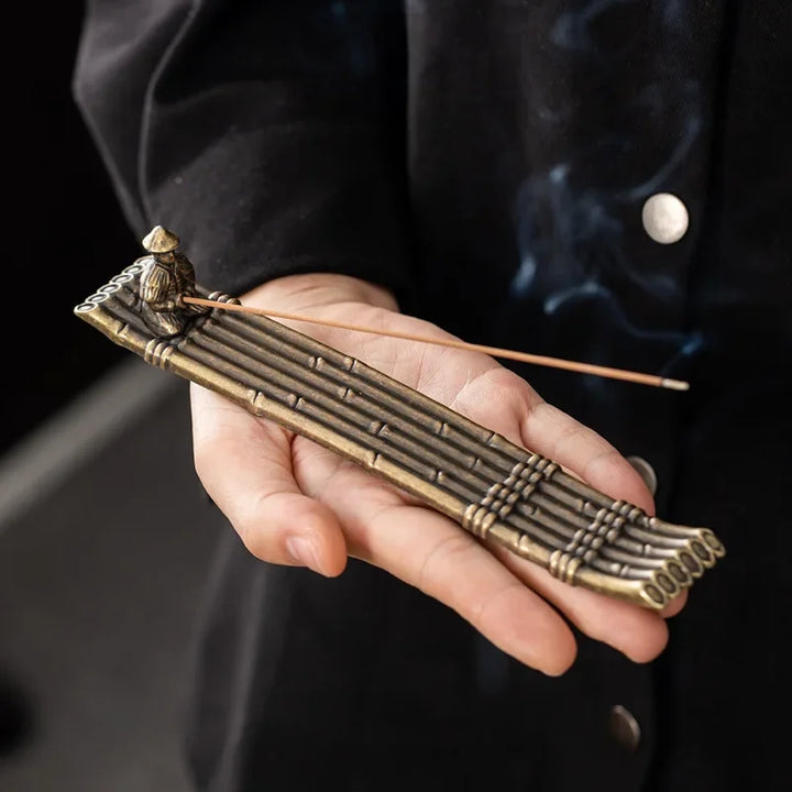 Japanese Fishing Incense Burner