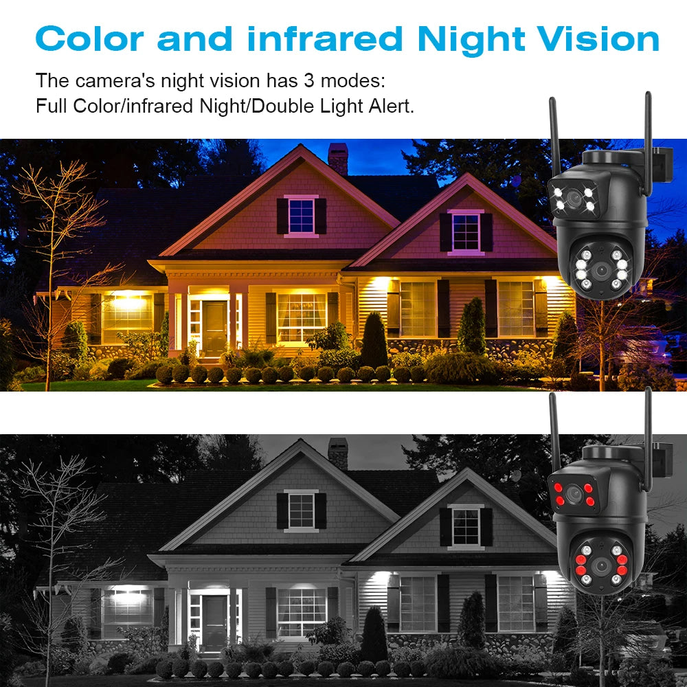 4K Dual-Lens Security Camera