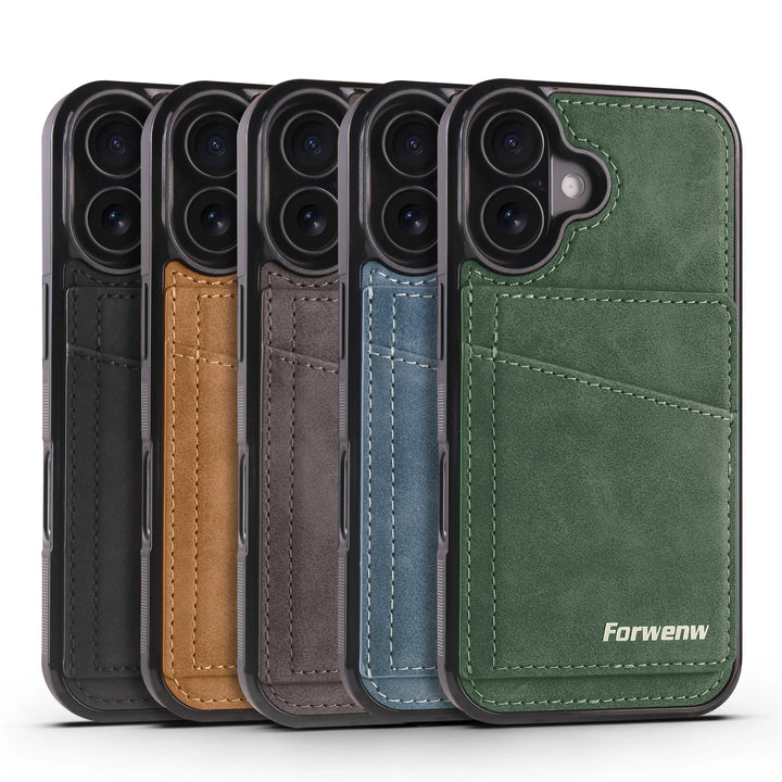 Leather Wallet Grip Case