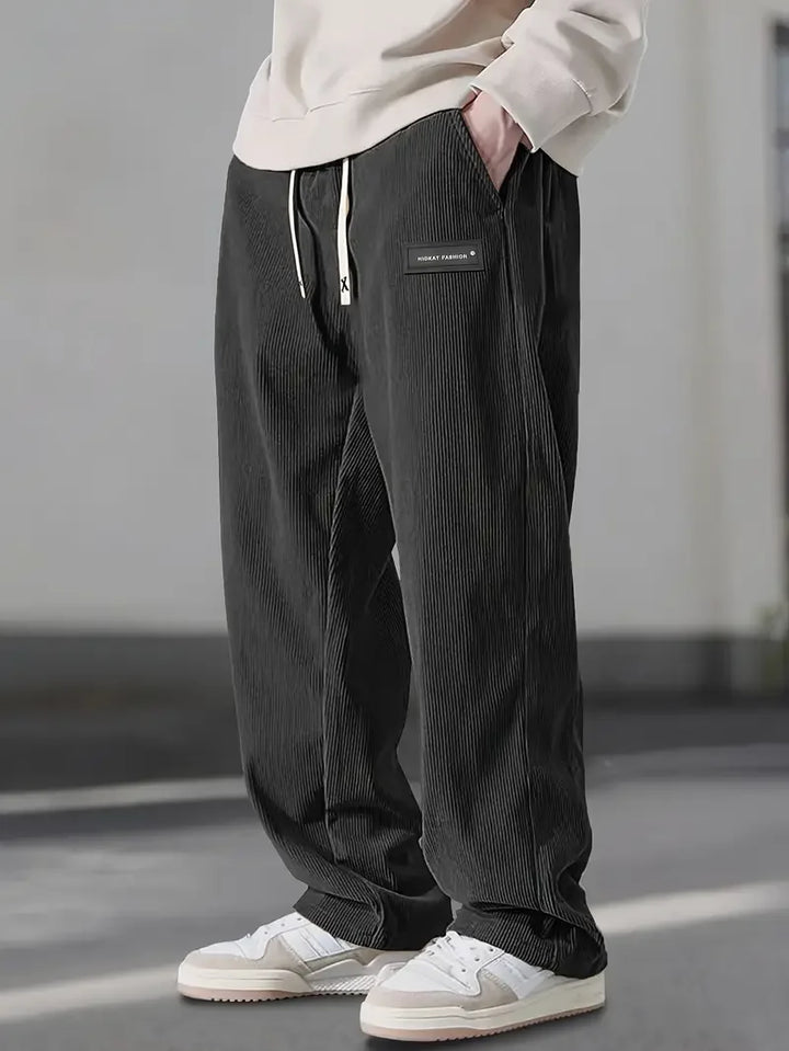 Striped Corduroy Pants