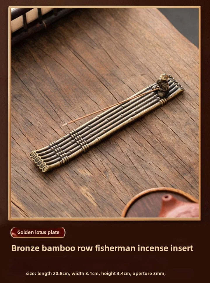 Japanese Fishing Incense Burner