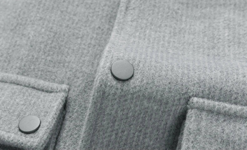 Wool Blend Overcoat