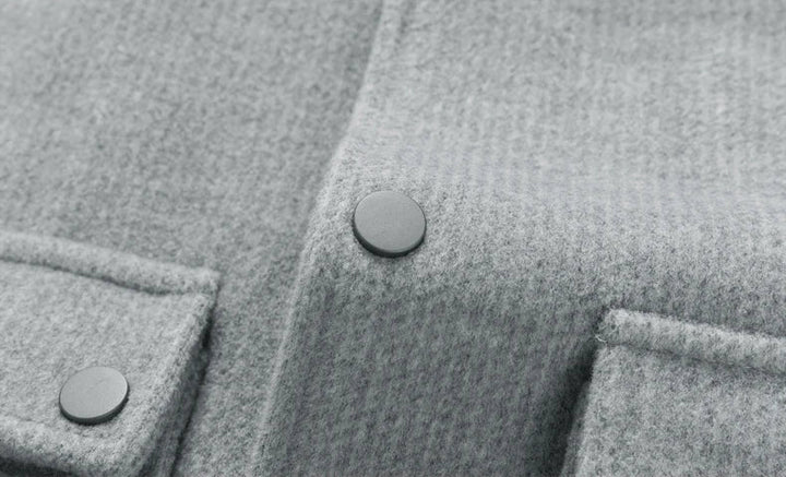Wool Blend Overcoat