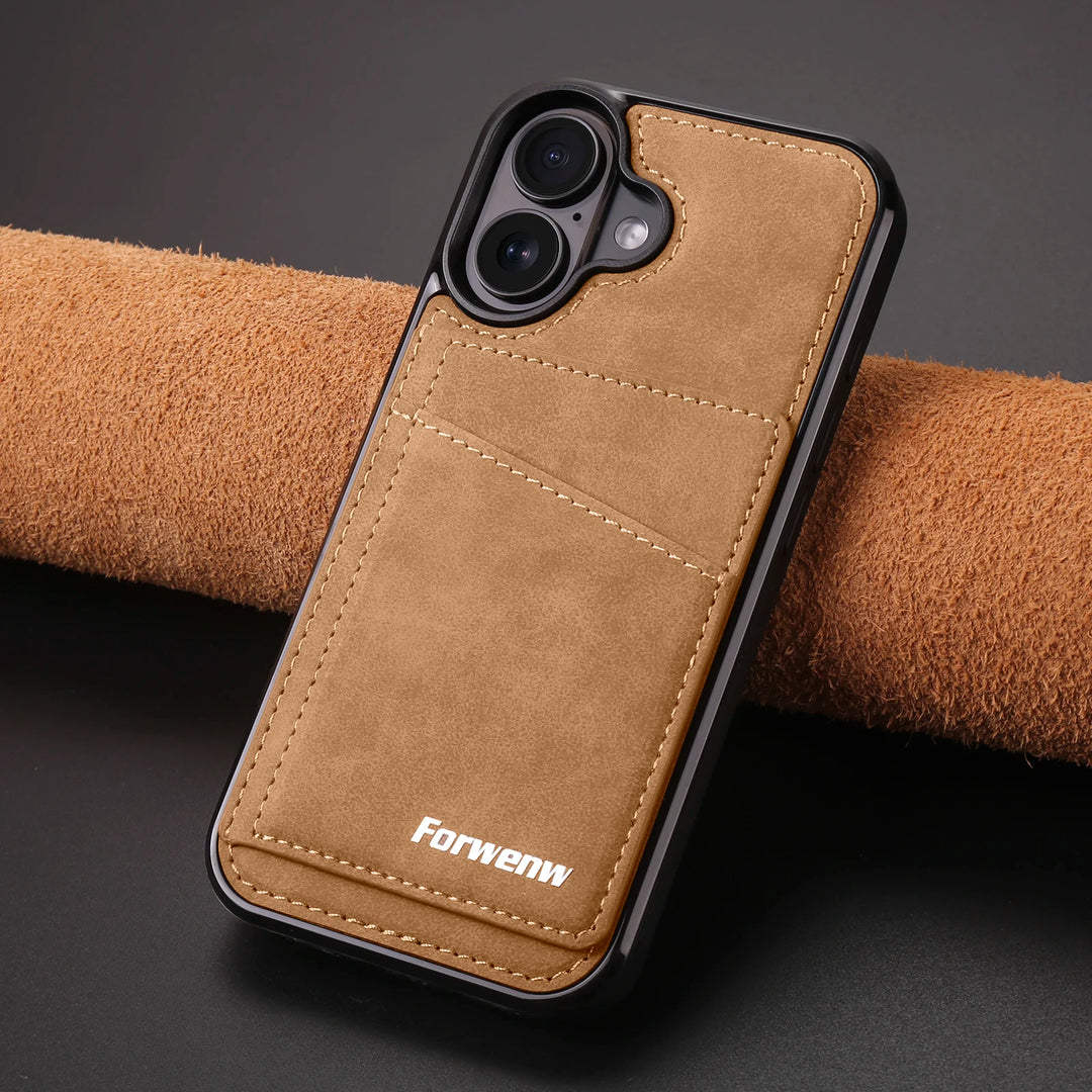 Leather Wallet Grip Case