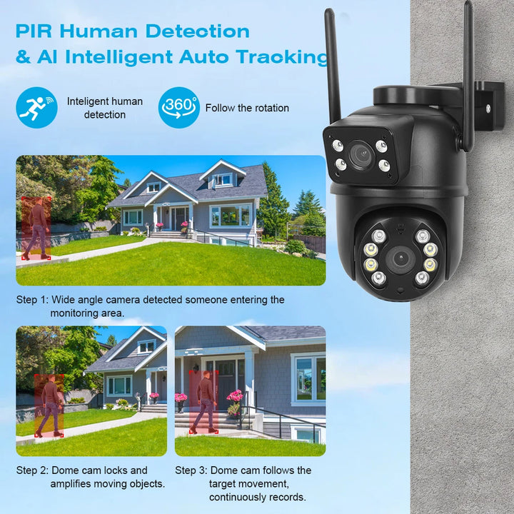 4K Dual-Lens Security Camera