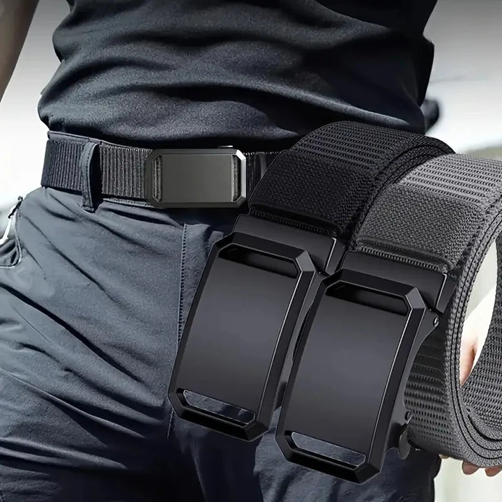 Auto-Lock Canvas Tactical Belt