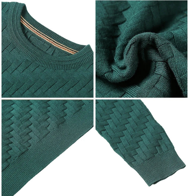 Jacquard Knit Sweater