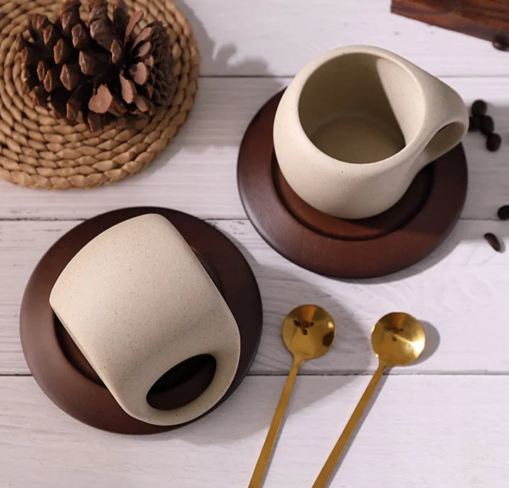 Artisan Glazed Cup Set