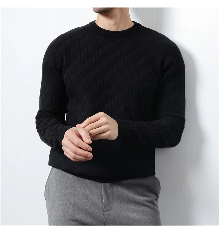 Jacquard Knit Sweater