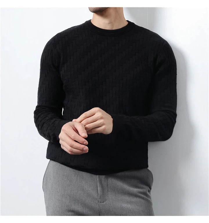 Jacquard Knit Sweater