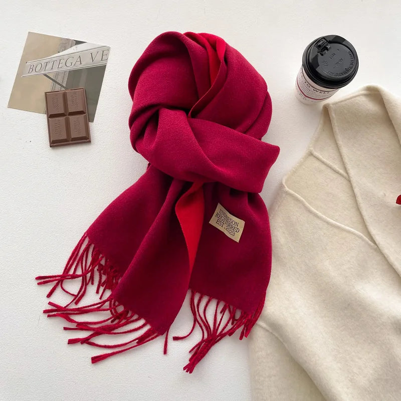 Faux Cashmere Scarf