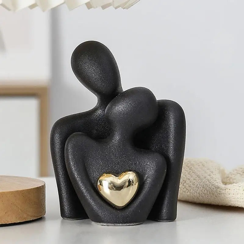 Abstract Couple Sculpture