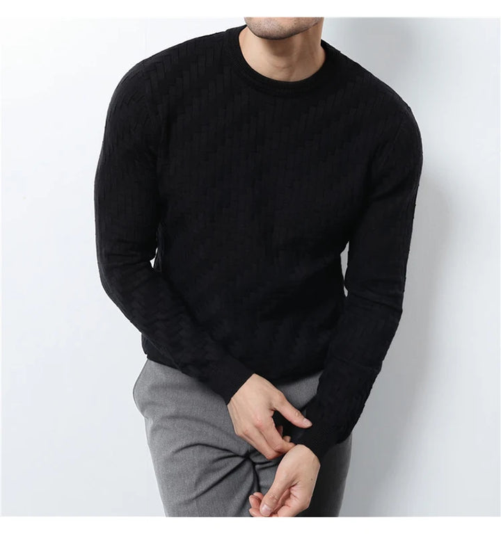 Jacquard Knit Sweater