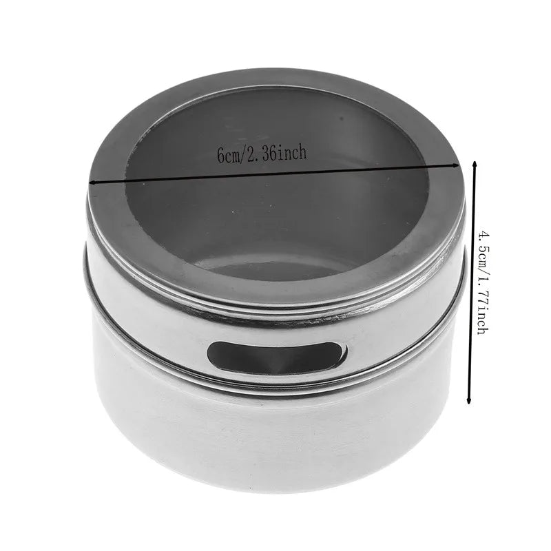 Magnetic Spice Jar Set