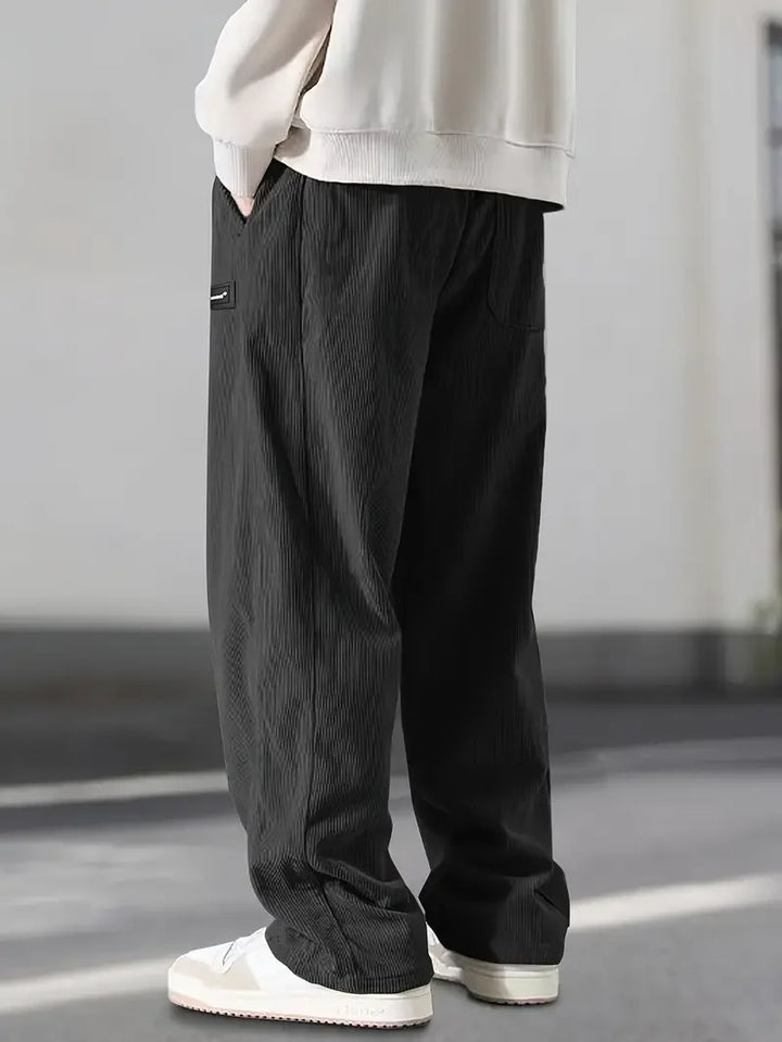 Striped Corduroy Pants