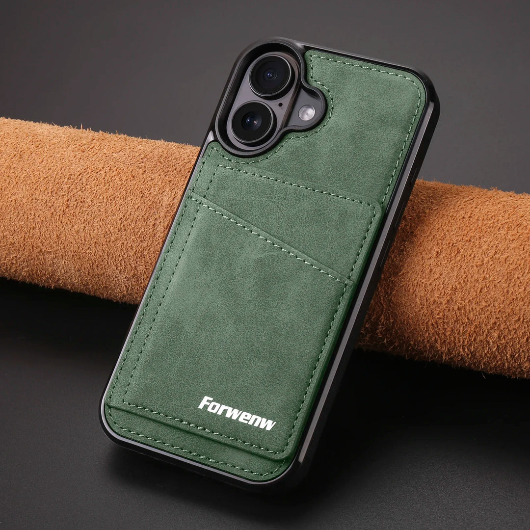Leather Wallet Grip Case