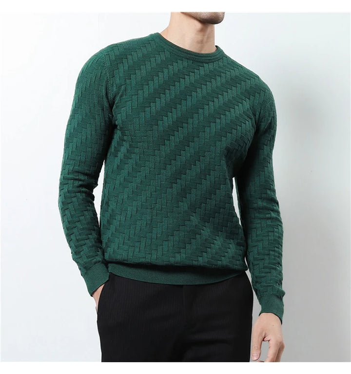 Jacquard Knit Sweater