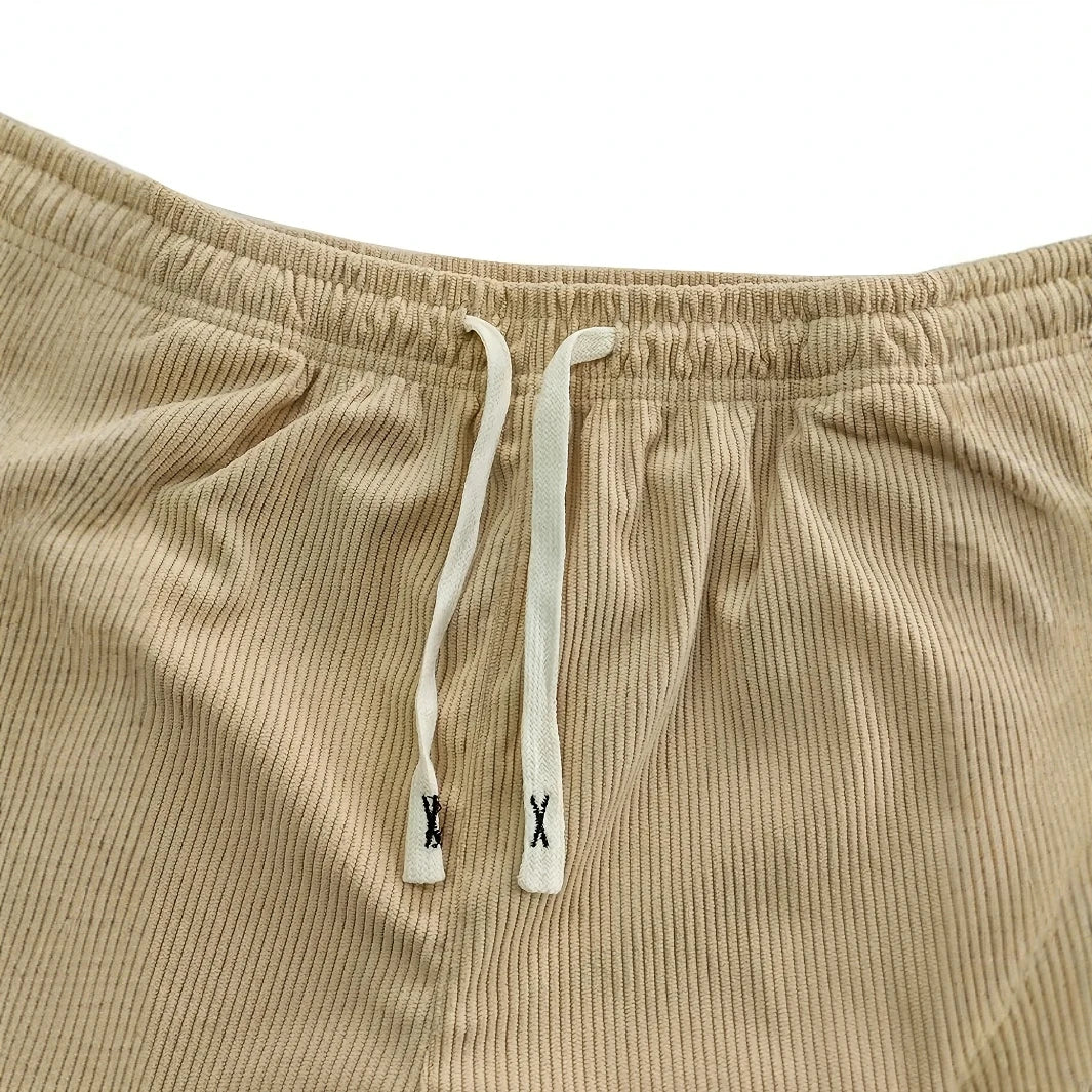 Striped Corduroy Pants