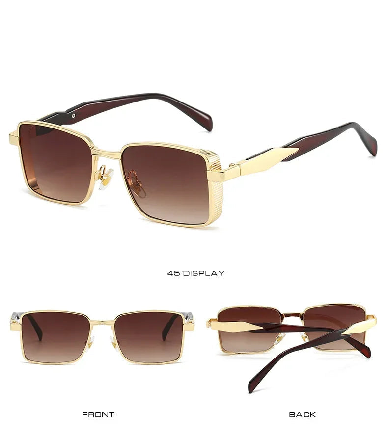 Square Alloy Sunglasses