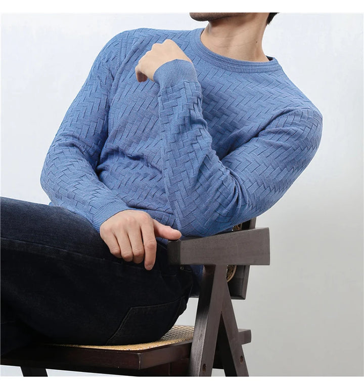 Jacquard Knit Sweater